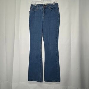 Signature Levi Strauss & Co Bootcut Jeans‎ Women's 12 Long Denim Blue